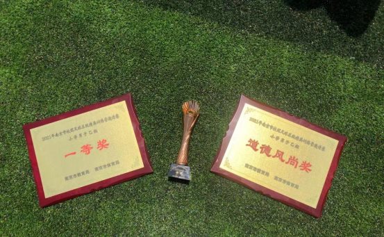 6月,生态科技岛小学张舒、邵文博代表建邺区参加南京市校园足球精英训练营邀请赛男子乙组的比赛,获一等奖,季军,并获道德风尚奖2